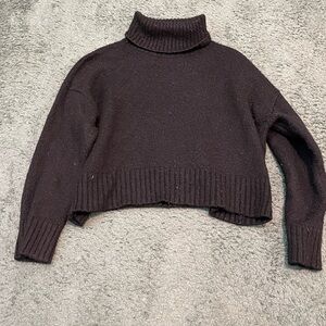 ASOS Black Cowl Neck Sweater